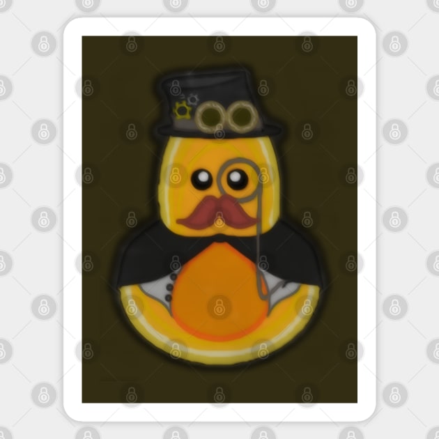 Dapper Squash Sticker by Patchwork Bird